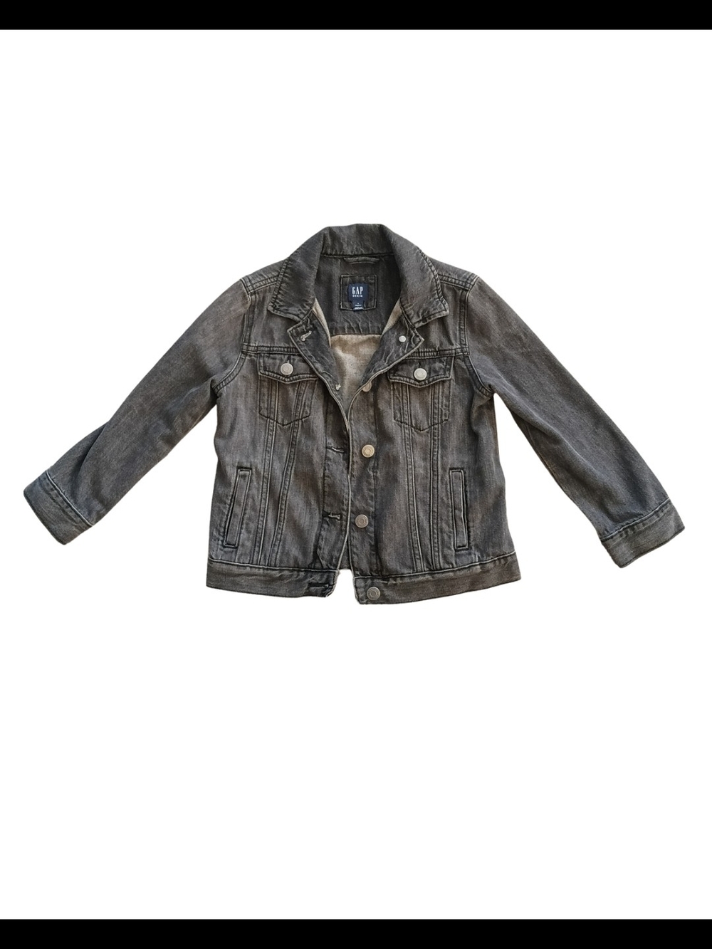 GapKids GapDenim GreyJeanJacket KidsFashion DenimJacket SizeSmall KidsStyle